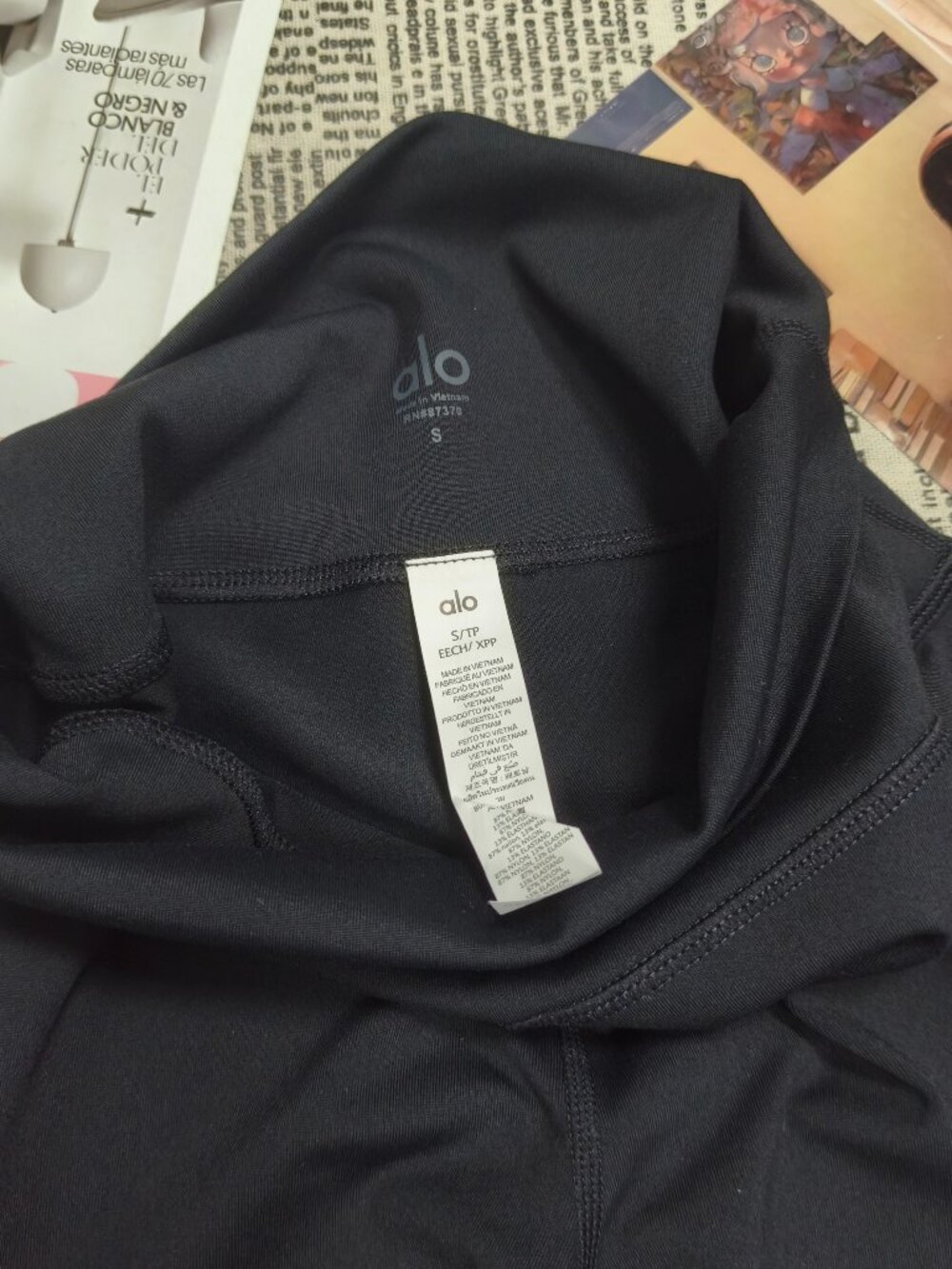 Alo Yoga Black High-Waist Bootcut Legging Regular S-M🛒Daliy/Fitness/Commuting💗 - Picture 7 of 8